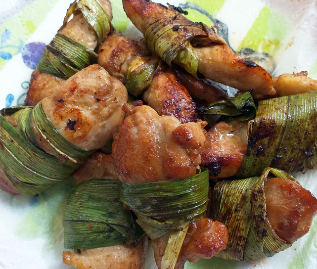 Hojas de pandan para cocinar